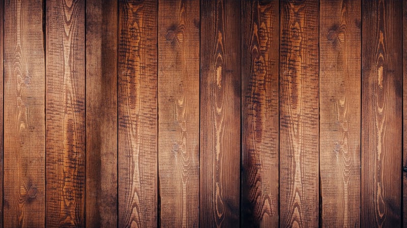 Wooden signage